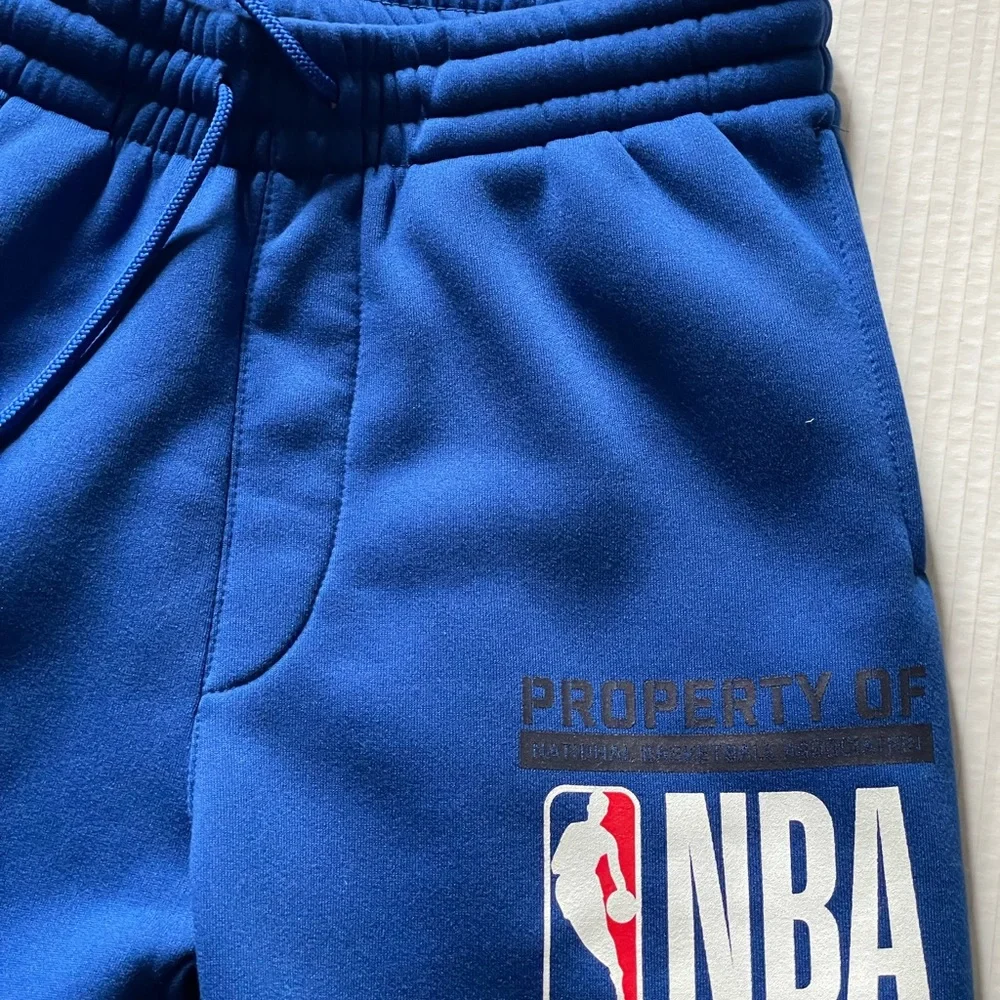 NBA Men's Jogger Basketball Pant Comfort Fit Sweatpants, Blue Size Medium - Picture 9 of 10